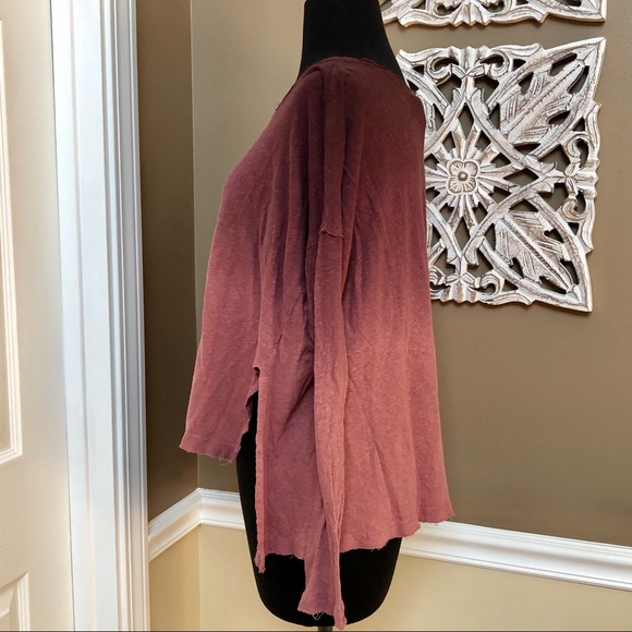 ⭐️ We the Free Starry Night Ombre Long Sleeve Tunic Shirt EXTRA SMALL - Picture 7 of 13